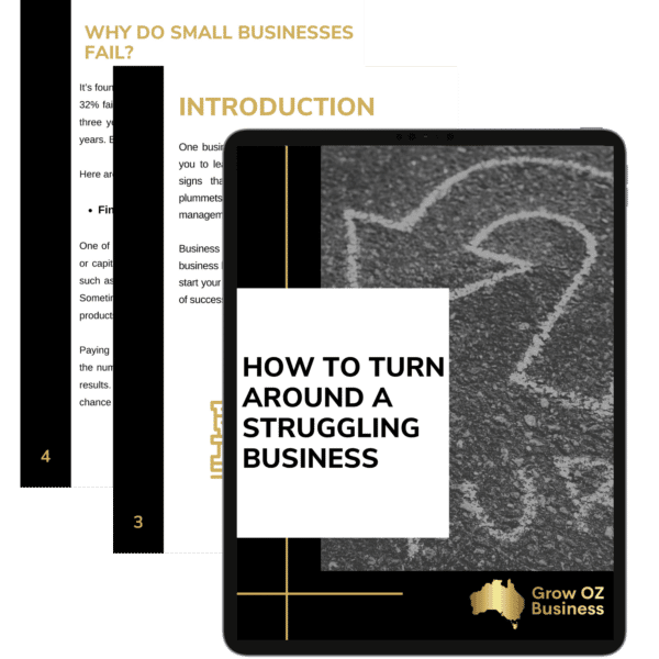 how to turn around a struggling business